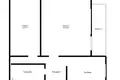 2 room apartment 48 m² Warsaw, Poland