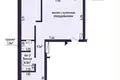 3 room apartment 66 m² Minsk, Belarus