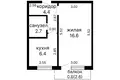 1 bedroom apartment 30 m² Minsk, Belarus