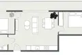 Mieszkanie 3 pokoi 82 m² Kłajpeda, Litwa