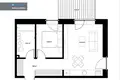Квартира 2 комнаты 43 м² Вильнюс, Литва