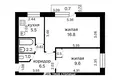 Mieszkanie 2 pokoi 42 m² Mińsk, Białoruś