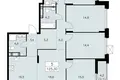 Wohnung 5 zimmer 125 m² Kommunarka, Russland