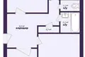 3 room apartment 58 m² Maladzyechna, Belarus