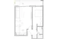 Mieszkanie 1 pokój 61 m² Boreti, Czarnogóra