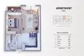 Квартира 1 спальня 45 м² Колашин, Черногория