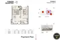 Appartement 1 chambre 80 m² Doubaï, Émirats arabes unis