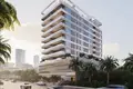 Kompleks mieszkalny New residence Jardin Astral with a swimming pool, a co-working area and lounge areas, Jumeirah Garden city, Dubai, UAE