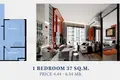 Квартира 1 спальня 36 м² Choeng Thale, Таиланд