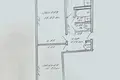 Квартира 2 комнаты 47 м² Минск, Беларусь