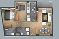 2 bedroom apartment 67 m² Turkey, Turkey