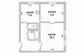 Wohnung 2 zimmer 45 m² Brest, Belarus