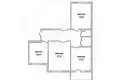 Квартира 3 комнаты 77 м² Мухавецкий сельский Совет, Беларусь
