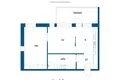 1 bedroom apartment 52 m² Kotka-Hamina sub-region, Finland