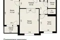 Wohnung 2 zimmer 51 m² Minsk, Belarus