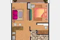 Mieszkanie 1 pokój 45 m² Rawai, Tajlandia