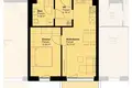 Квартира 2 комнаты 41 462 м² Gerasdorf bei Wien, Австрия