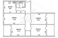 Wohnung 1 zimmer 82 m² Muchaviecki sielski Saviet, Belarus