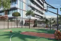 Complexe résidentiel New Skyhills Residence 2 with swimming pools, a restaurant and a viewpoint, JVC, Dubai, UAE