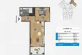 Appartement dans un nouvel immeuble Immobiliers au Concept Hôtelier 5 Étoiles à Alanya Kestel