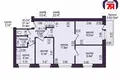 4 room apartment 61 m² Sluck, Belarus