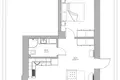 1 bedroom apartment 43 m² Jurmala, Latvia