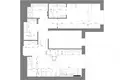 3 room apartment 64 m² Warsaw, Poland