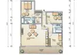 Квартира 3 спальни 123 м² Доброта, Черногория
