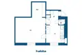 Appartement 1 chambre 37 m² Helsinki sub region, Finlande