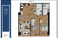 1 bedroom apartment 95 m² Kadikoy, Turkey