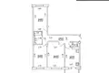 Wohnung 3 zimmer 75 m² in Minsk, Belarus
