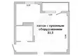 Квартира 1 комната 37 м² Брест, Беларусь
