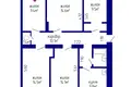 5 room apartment 86 m² Minsk, Belarus