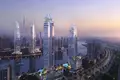 Wohnkomplex New high-rise Altitude Residence with swimming pools on the bank of the canal, Business Bay, Dubai, UAE