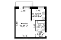 Wohnung 1 zimmer 30 m² Minsk, Belarus