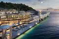 Wohnkomplex Three-level houses in a residential complex with a private beach, a marina, a wide range of services in Bodrum, Mugla, Turkey