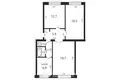 Квартира 3 комнаты 67 м² Плещеницы, Беларусь