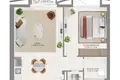Appartement 1 chambre 66 m² Doubaï, Émirats arabes unis