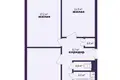 Wohnung 3 zimmer 61 m² Soligorsk, Belarus