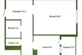 Mieszkanie 1 pokój 41 m² Lida, Białoruś