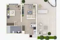 Mieszkanie 2 pokoi 62 m² Trikomo, Cypr Północny