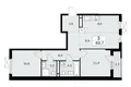 Appartement 3 chambres 61 m² Kommunarka, Russie