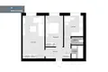 2 room apartment 46 m² Vilnius, Lithuania