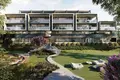Wohnkomplex New residential complex of villas and apartments on the ocean shore in Nusa Dui, Bali, Indonesia