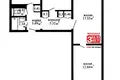 Wohnung 3 zimmer 63 m² Minsk, Belarus
