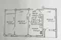 Appartement 3 chambres 63 m² Minsk, Bélarus