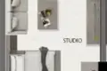 Kawalerka 43 m² Dubaj, Emiraty Arabskie