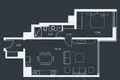 Appartement 2 chambres 57 m² Riga, Lettonie