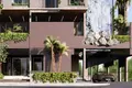Kompleks mieszkalny New complex of furnished apartments and penthouses Amazonia with a swimming pool and a co-working area, Al Jaddaf, Dubai, UAE