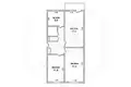 Appartement 3 chambres 62 m² Muchaviecki sielski Saviet, Bélarus